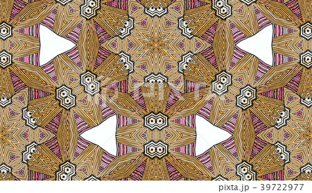 Vector seamless pattern with mandala shape. 39722977