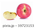 Fresh fuji Apple on white background 39723153