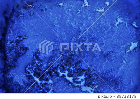 背景素材 壁紙 抽象背景 青色 和紙風の写真素材 39723178 Pixta