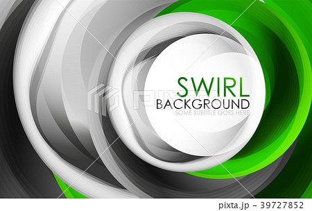 Spiral swirl flowing lines 3d vector abstract Spiral swirl flowing lines 3d vector abstract 39727852
