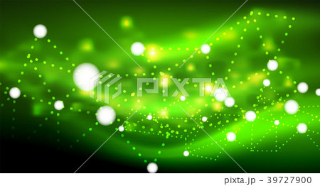 Shiny stars, neon glowing digital connected light Shiny stars, neon glowing digital connected light 39727900