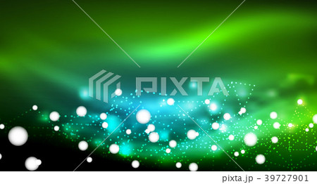 Shiny stars, neon glowing digital connected light Shiny stars, neon glowing digital connected light 39727901