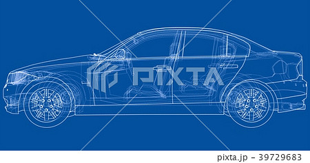 Concept car. Vector Concept car. Vector 39729683