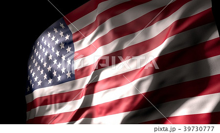 アメリカ国旗のイラスト素材