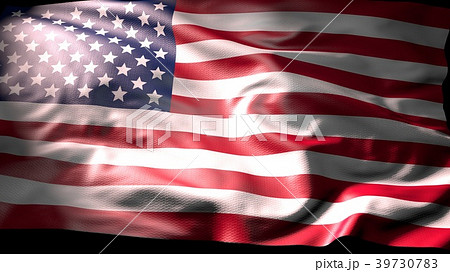 アメリカ国旗のイラスト素材
