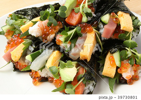 手巻き寿司 39730801