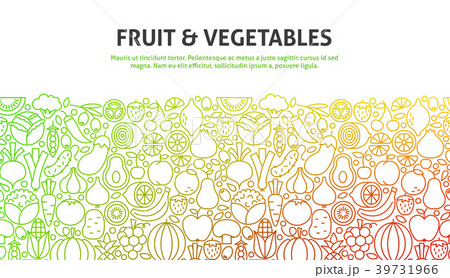Fruit and Vegetables Concept 39731966