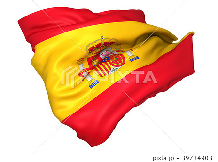 50 スペイン国旗 イラスト