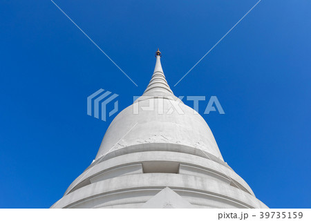 White pagoda in Bangkok Thailand 39735159