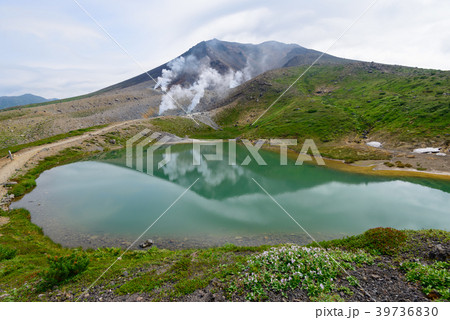 北海道　大雪山国立公園　旭岳と姿見の池 39736830