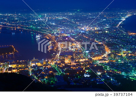 北海道　函館の夜景 39737104