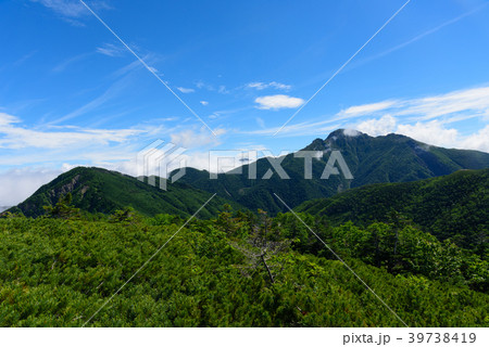 南アルプス　塩見岳 39738419