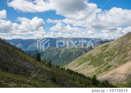 Summer Landscape of Eastern Sayan Mountains 39739814