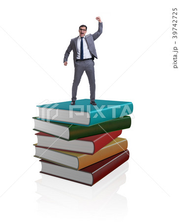 Businessman in executive education concept 39742725