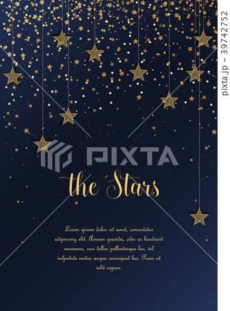 Night sky with stars 39742752