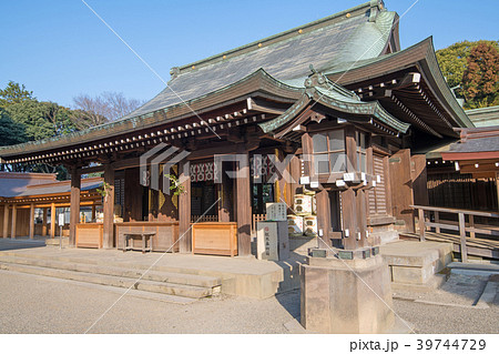 大宮　氷川神社　拝殿　本殿 39744729