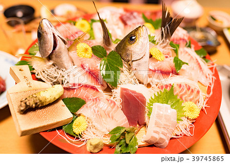 刺身皿盛り 39745865