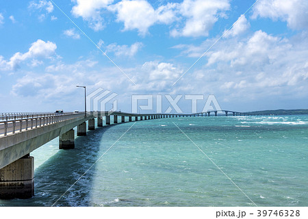 沖縄県 宮古島 伊良部島 伊良部大橋 沖縄県 宮古島 伊良部島 伊良部大橋 39746328
