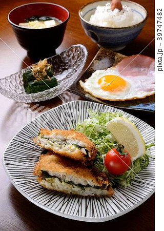 アジフライ定食 39747482