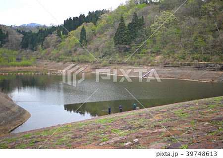 四月の大谷ダム 富山県黒部市 四月の大谷ダム 富山県黒部市 39748613
