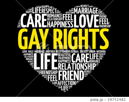 Gay rights word cloud collageのイラスト素材 [39752482] - PIXTA