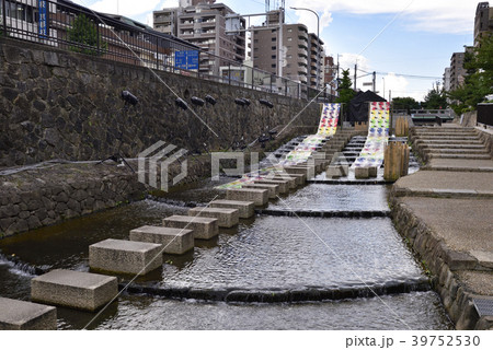 京の七夕　光の友禅流し 39752530