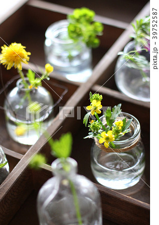 草花を飾る 39752587