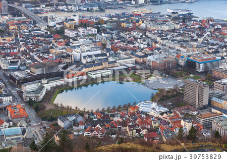 Bergen view with Lille Lungegardsvannet Bergen view with Lille Lungegardsvannet 39753829