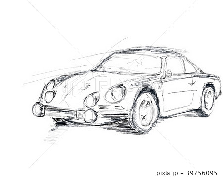 イラスト　自動車 39756095