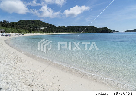 美しい海  沖縄 慶良間諸島 座間味島 古座間味ビーチ 美しい海  沖縄 慶良間諸島 座間味島 古座間味ビーチ 39756452