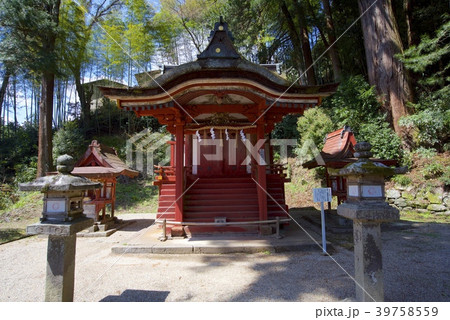 奈良県桜井市の談山神社の比叡神社 39758559