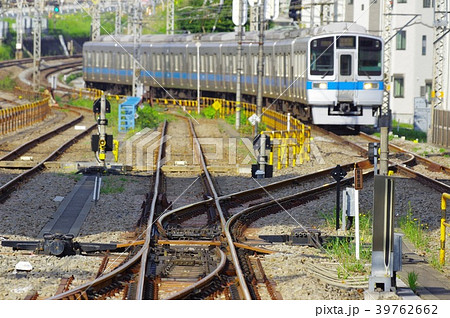 小田急線と線路のポイント 小田急線と線路のポイント 39762662