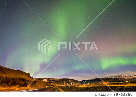 Aurora Borealis, Northern lights in Iceland 39763860