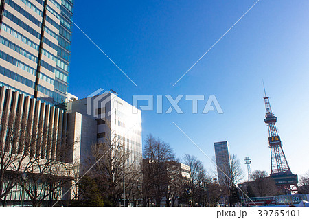 冬のさっぽろテレビ塔 冬のさっぽろテレビ塔 39765401