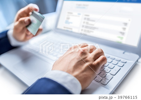 Man hands typing on the keyboard of laptop. Man hands typing on the keyboard of laptop. 39766115