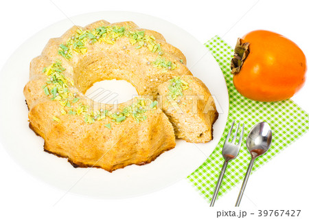Curd pudding and cappuccino 39767427