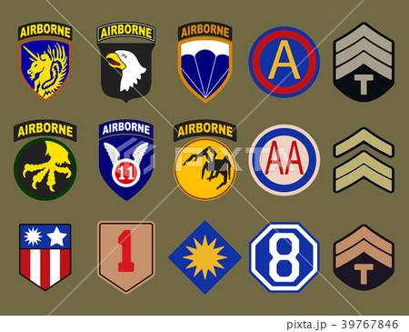 Airborne, air force and army patches Airborne, air force and army patches 39767846