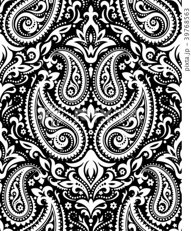 Mandala. Ethnic motifs vector seamless pattern 39768563