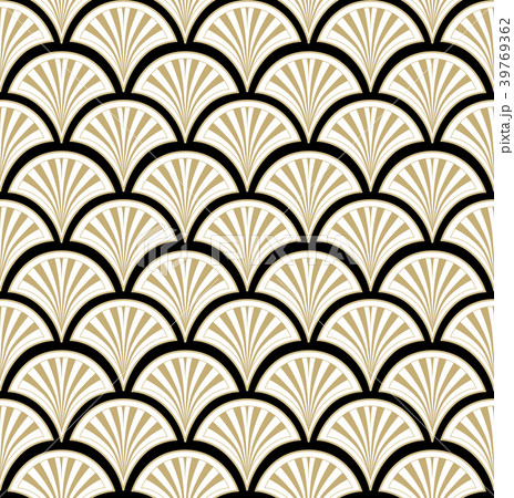 Abstract floral ornament Oriental seamless pattern Abstract floral ornament Oriental seamless pattern 39769362