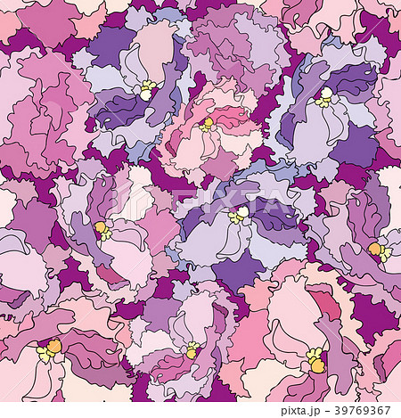Abstract floral spot Flower petal seamless pattern 39769367