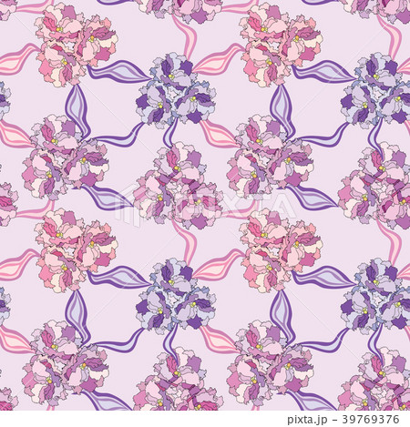 Floral seamless pattern. Flower background 39769376