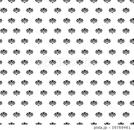 Seamless flower pattern. Abstract floral ornament Seamless flower pattern. Abstract floral ornament 39769461