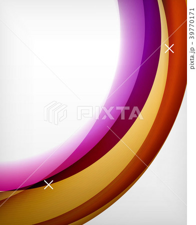Glossy wave vector background with light and Glossy wave vector background with light and 39770171