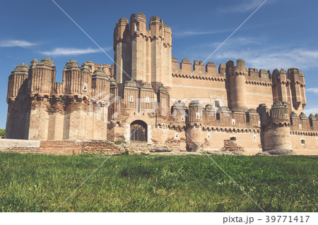 Coca Castle, Segovia (Castilla y Leon), Spain. Coca Castle, Segovia (Castilla y Leon), Spain. 39771417