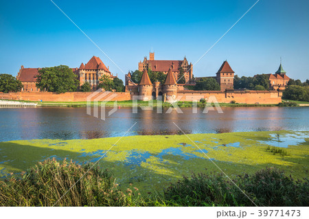 Malbork Castle in Poland medieval fortress built  39771473