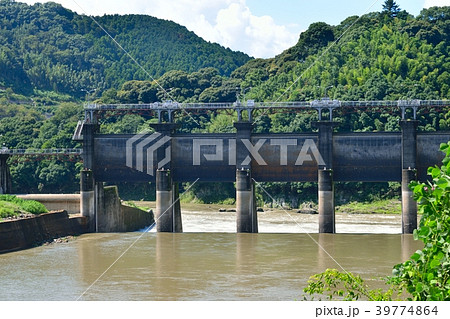 日田　夜明ダム　復旧前② 39774864
