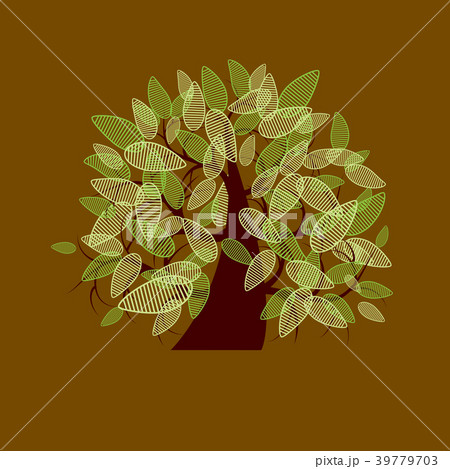 Art tree beautiful for your design 39779703