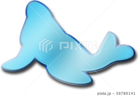 ピンバッジ風　アシカ 39780141