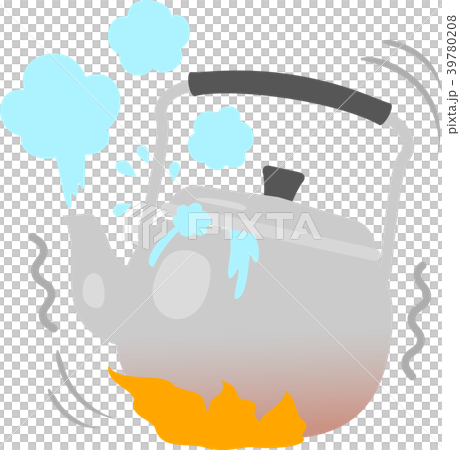 Hot water is spouting 39780208