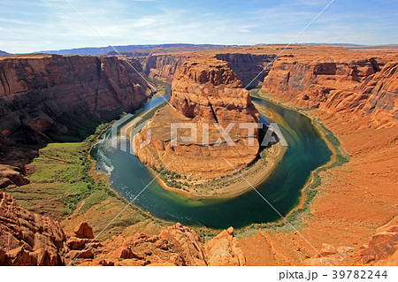 Horseshoe Bend meander of Colorado River, Glen Horseshoe Bend meander of Colorado River, Glen 39782244